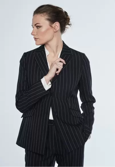 Oferta de Blazer traje raya diplomática AZUL MARINO por 79,99€ en Dandara