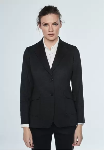 Oferta de Blazer espiga traje GRIS por 40€ en Dandara