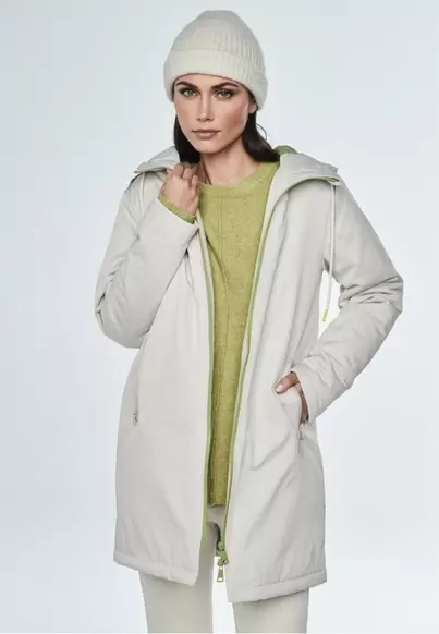 Oferta de Parka cremallera BEIGE por 49,99€ en Dandara