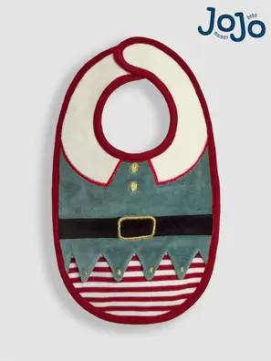 Oferta de Jojo Maman Bébé Christmas Elf Bib (B76350) | 13 € por 13€ en Next