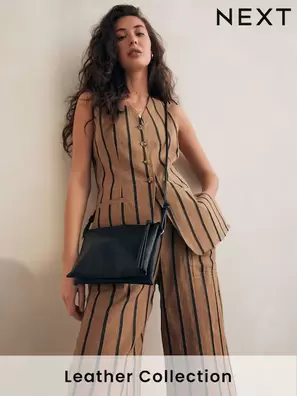 Oferta de Negro - Leather Cross-Body Bag (767397) | 34 € por 34€ en Next