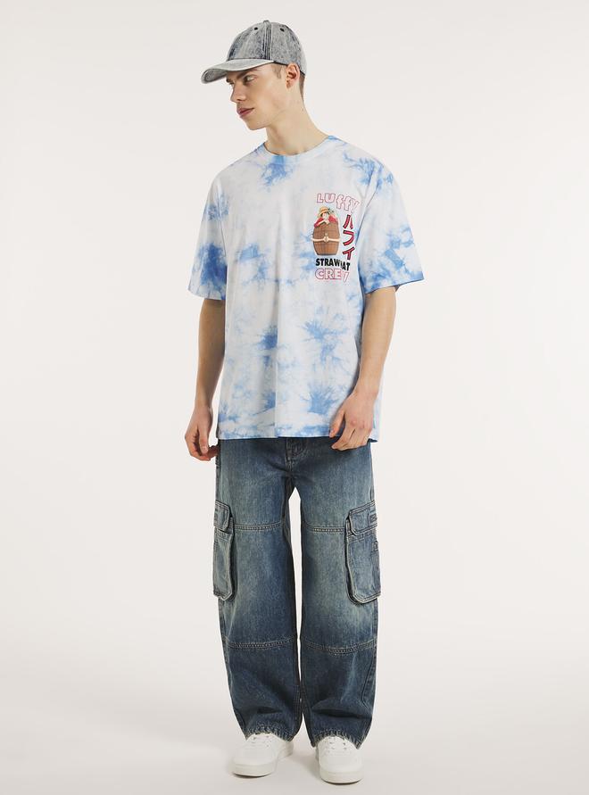 Oferta de One Piece / Camiseta Alcott oversize tie-dye por 9,99€ en Alcott