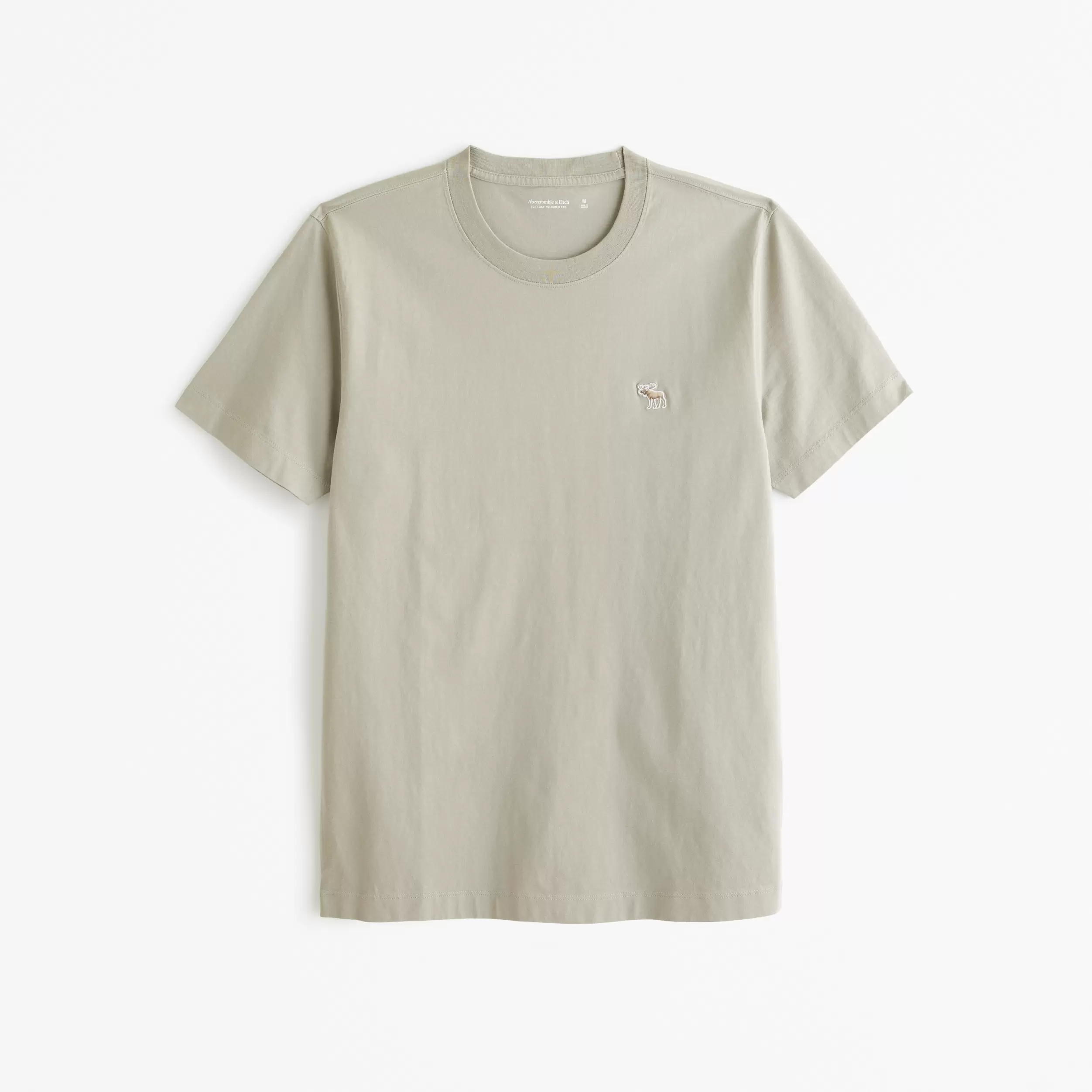 Oferta de Camiseta con icono en relieve y acabado pulido por 16,99€ en Abercrombie & Fitch