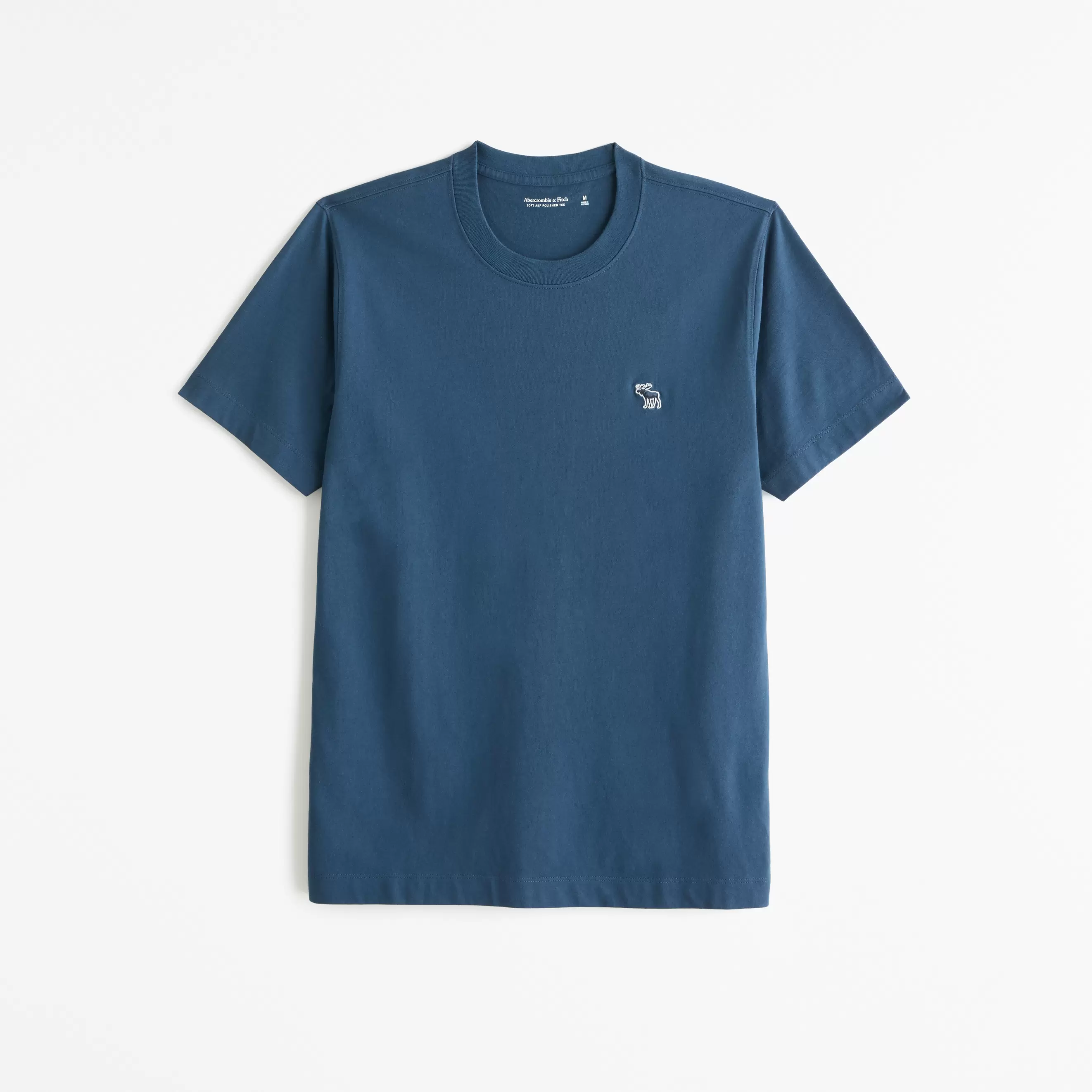 Oferta de Camiseta con icono del mismo tono y acabado pulido por 17,99€ en Abercrombie & Fitch