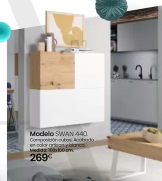 Oferta de Blanco - Modelo Swan 440. por 269€ en Tifón Muebles