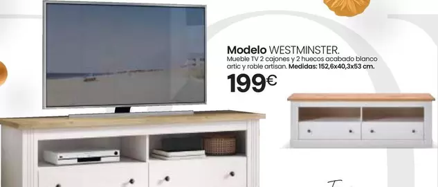 Oferta de Westminster - Modelo Westminster por 199€ en Tifón Muebles