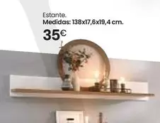 Oferta de Estante. 138x17,6x19,4 Cm. por 35€ en Tifón Muebles
