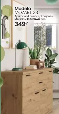Oferta de Mozart - Modelo  23 por 349€ en Tifón Muebles