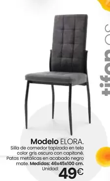 Oferta de  Modelo Elora por 49€ en Tifón Muebles