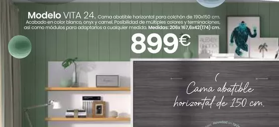Oferta de Blanco - Modelo Vita 24 por 899€ en Tifón Muebles