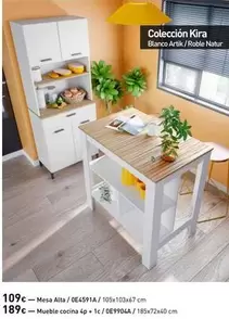 Oferta de Blanco - Colección Kira  Artik/Robe Natur por 109€ en Mi Bricolaje