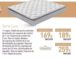 Oferta de Confort - Momis por 169€ en Mi Bricolaje