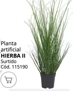 Oferta de Hierba Ii - Planta Artificial Surtido en Conforama