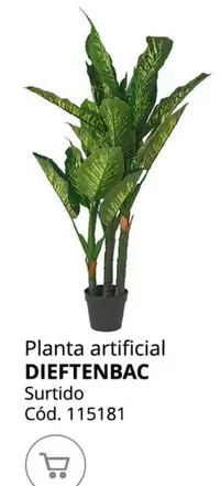 Oferta de Dieftenbac - Planta Artificial en Conforama