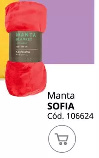 Oferta de Sofia - Manta  en Conforama