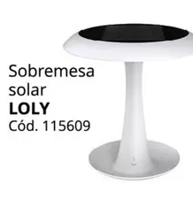 Oferta de Loly - Sobremesa Solar en Conforama