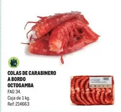 Oferta de Colas De Carabinero A Bordo Octogamba en Makro