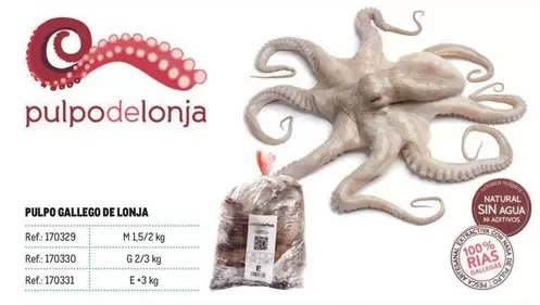 Oferta de Gallego - Pulpo De Lonja en Makro