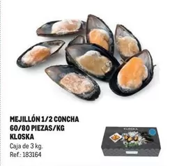 Oferta de Kloska - Mejillón 1/2 Concha  en Makro