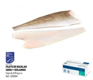 Oferta de Icelandic - Filete De Bacalao  en Makro