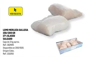 Oferta de Lomo Merluza Gallega en Makro