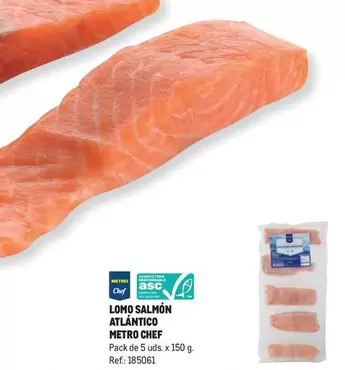 Oferta de Metro Chef - Lomo Salmón Atlántico  en Makro