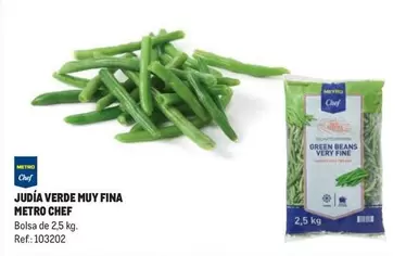 Oferta de Metro Chef - Judía Verde Muy Fina en Makro