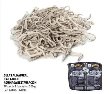 Oferta de Gulas Al Natural O Al Ajillo Aguinaga Restauración en Makro