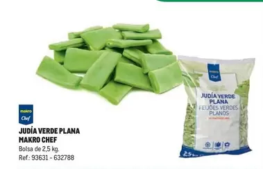 Oferta de Makro Chef - Judía Verde Plana en Makro