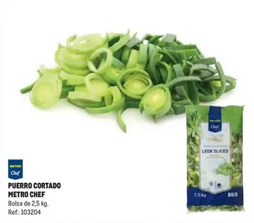 Oferta de Metro Chef - Puerro Cortado  en Makro