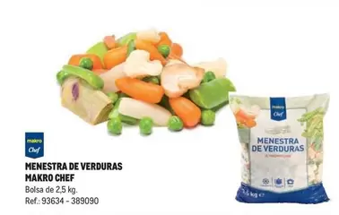 Oferta de Makro Chef - Menestra De Verduras  en Makro