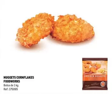 Oferta de Foot Works - Nuggets Cornflakes en Makro