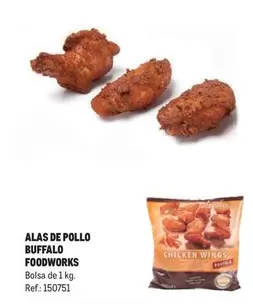 Oferta de Foot Works - Alas De Pollo Buffalo en Makro