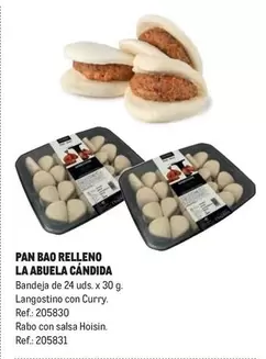 Oferta de La Abuela Candida - Pan Bao Relleno  en Makro