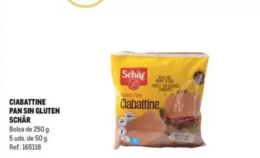 Oferta de Schär - Ciabattine Pan Sin Gluten en Makro