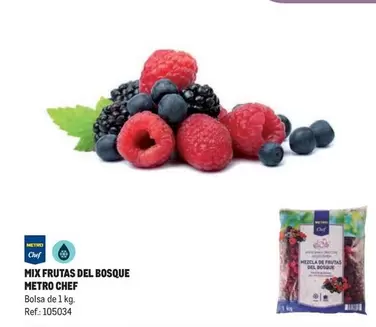 Oferta de Metro Chef - Mix Frutas Del Bosque en Makro