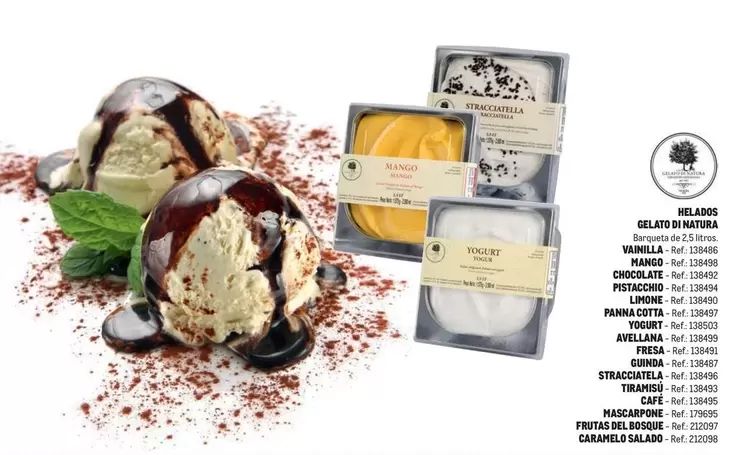 Oferta de Gelato Di Natura - Helados  en Makro