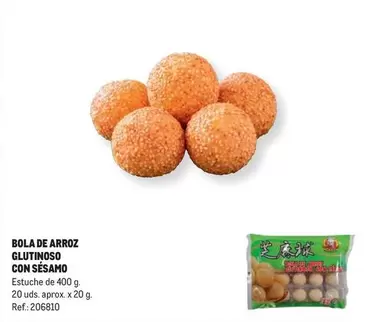 Oferta de Bola De Arroz Glutinoso Con Sésamo en Makro