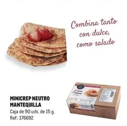 Oferta de Minicrep Neutro Mantequilla en Makro