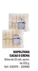 Oferta de Napolitana Cacao O Crema en Makro