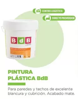 Oferta de Momo - Pintura Plástica Bdb en BdB