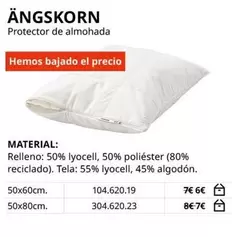 Oferta de Ängskorn Protector De Almohada  por 6€ en IKEA