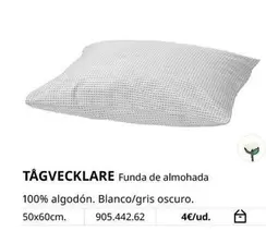 Oferta de Tågvecklare Funda De Almohada  por 4€ en IKEA