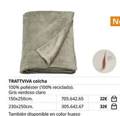 Oferta de  Trattviva - Colcha por 22€ en IKEA