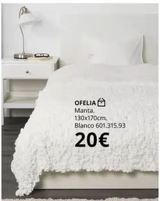 Oferta de Ofelia - Manta por 20€ en IKEA