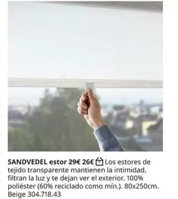 Oferta de Sandvedel Estor por 26€ en IKEA