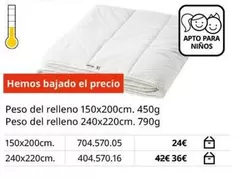 Oferta de Småsporre Edredón por 24€ en IKEA