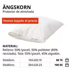 Oferta de Ängskorn Protector De Almohada  por 7€ en IKEA