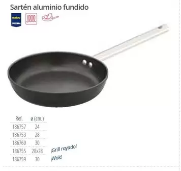 Oferta de Sartén Aluminio Fundido en Makro