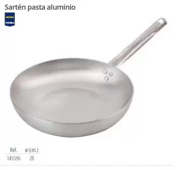 Oferta de Sartén Pasta Aluminio en Makro